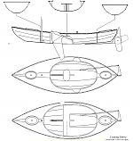 New sketch from CLC Boats of the modifications to John Guider's boat.